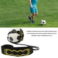 thumbnail image 4 of Entrenador De Lanzamiento De Fútbol, ​​​​versátil, Mejor Control Del Balón, Goma De Neopreno, Cinturón Ajustable Amarillo, Ayuda Para Entrenamiento De Fútbol Para Malabares, 4 of 7