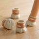 thumbnail image 1 of Stolbensskydd i kattpåtform, Stolbensskydd för att förhindra golvskador och minska ljud, 4 st/förpackning, 1 of 5