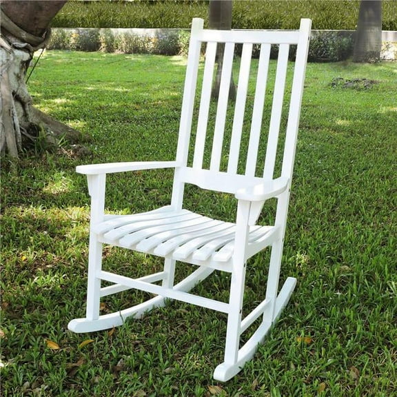 Merrick Pet Food MP28260 Traditional Rocking Chair - White