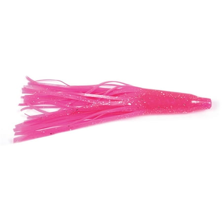 Billfisher TT62-PK Tuna Tail Skirt 6 Pink Silver Flake 2 Per Pack