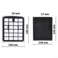 thumbnail image 3 of HEPA Filter 90946 for Aldi 800820 Easy-Home for Eureka Apollo AK9/AK10 Vacuum Cleaner Motor Protecti, 3 of 5