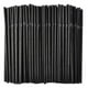 thumbnail image 1 of Bulk Pack of Flexible Black Plastic Drinking Straws, Bendable and Disposable, 500/200/100 Pieces, 1 of 1