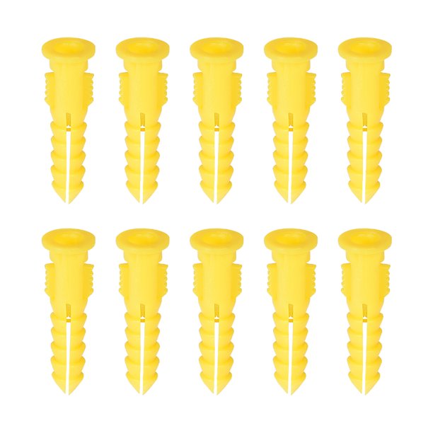 6mm X 30mm Plastic Expansion Pipe Column Concrete Drywall Anchor Wall