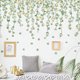 thumbnail image 3 of Un conjunto de pegatinas de pared, pegatinas de pared de plantas de flores, decoración de pared de salón, decoración de pared de oficina de dormitorio TUNC Sencillez, 3 of 5