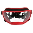 thumbnail image 4 of Lunettes de Chien, Grandes Lunettes de Chien Coupe-Vent Durable PC Antipoussière pour Cadre Noir Extérieur et Lunettes Grises, Cadre Rouge et Lunettes Rouges, Cadre Rouge et Lunettes Transparentes, Cadre Rouge et, 4 of 8