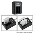 thumbnail image 3 of Cargador de batería JJC EN-EL14a EN-EL14 USB de doble ranura para Nikon, 3 of 9