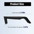 thumbnail image 6 of GJX Smart Glasses,8Mp Camera Glasses with Music&Call Features,Waterproof Smart Glasses for Men with Camera,Uv Protection,Anti-Blue Light Glasses Everyday Wear (Sunglasses), 6 of 12