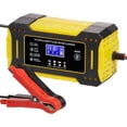 thumbnail image 1 of 12V/6A Car Battery Charger, Portable Motocycle Battery Trickle Charger with Temperature Compensation Smart Car Battery Maintainer, 1 of 1