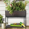thumbnail image 1 of 1 Pack, Groworks Raised Garden Bed-Planter Box, Elevated Raised Garden Beds, 1 of 4