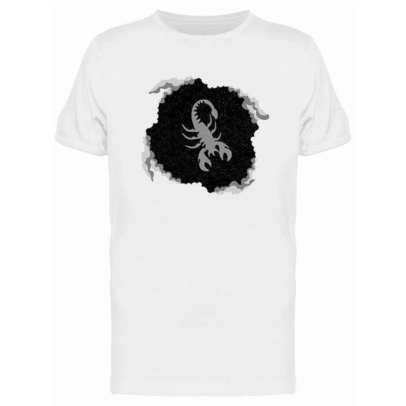 Zodiac Sign Scorpio Starry Sky Tee Men's -Image by Shutterstock
