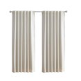 thumbnail image 4 of Better Homes & Gardens Leaves Rod Pocket Blackout Curtain Panel, 1-Piece, White, 50" W x 84" L, 4 of 6