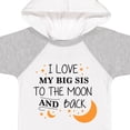 thumbnail image 4 of Inktastic I Love My Big Sis to the Moon and Back Boys or Girls Baby Bodysuit, 4 of 5