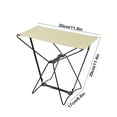 thumbnail image 3 of Portable Folding Stool | Compact Collapsible Steel Frame Seat for Fishing Camping Travel Outdoor | Lightweight Waterproof Oxford Cloth | Foldable | Multiple Colors | 30x29x17cm, 3 of 6
