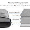 thumbnail image 3 of Funda protectora universal de terciopelo para tableta, portátil y ordenador de 13, 14 y 15 pulgadas, 3 of 6