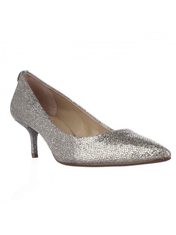mk silver shoes