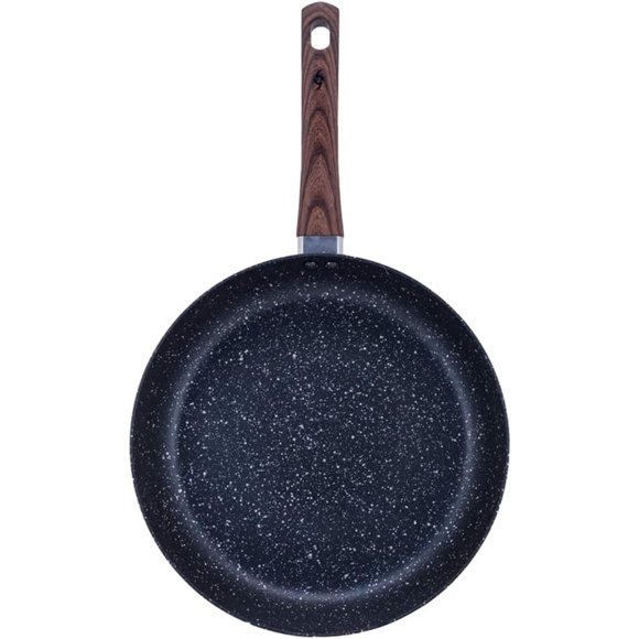 Sartén de granito y madera Bogner 24cm Doble antiadherente BFPR24