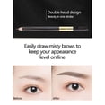 thumbnail image 6 of Kokovifyves Double Headed Leopard Print Eyebrow Pencil with Brush Beauty Accessory Makeup Tool, 6 of 9