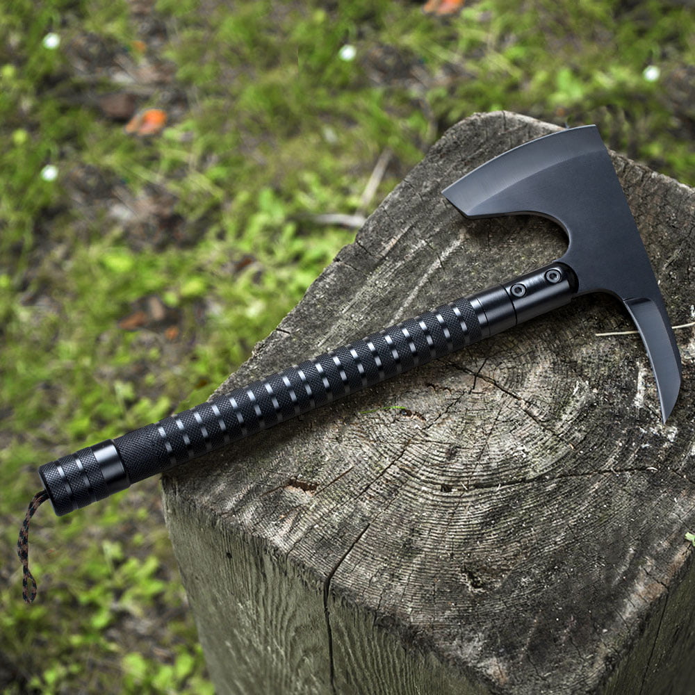 Multi-Tool Camping Axe Hatchet Survival Tomahawk Folding Hammer Hiking Hunting 
