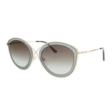 UPC 664689928880 product image for Tom Ford FT0604 50K Sascha Dark Brown Butterfly Sunglasses for womens | upcitemdb.com
