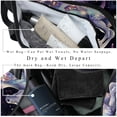 thumbnail image 4 of Unicorn Basketball Bag that Doubles as a Carry on and Travel Tote with Shoe Bag and Interior Zipper Pocket, Size 17.7 Inches, Large Capacity, 4 of 6