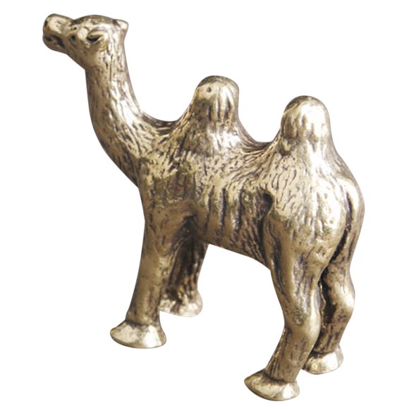 Brass Camel Statue Antique Figurine Home Decor Solid Decorate