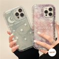 thumbnail image 2 of Fantasy Starry Sky Casing Samsung A04E A12 A50 A04 A13 A30 A23 A20 A04s A02s A03s A03 A52 A32 A52s M23 A30s M13 F23 A11 A50s Airbag A Prueba De Golpes Unique Stars Moon Funda De Tpu Suave Gao Jiahui unisex, 2 of 2