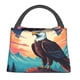 thumbnail image 1 of Easygdp Cartoon Iceberg Bald Eagle Bolsa de Almuerzo Insulada Reutilizable, Bolsa de Mano y Bandolera para Oficina, Trabajo, Viajes, 1 of 6