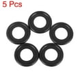 thumbnail image 5 of 5pcs M12 Engine Oil Drain Plug Rubber Crush Washer Seal Ring Gasket Universal Black for Car, 5 of 5