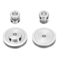 thumbnail image 4 of 2 Set GT-2 Synchronous Wheel 20&80 Teeth 5mm Bore with 2Pcs Belt 250x6mm(20-80T-5B-13), 4 of 5