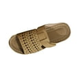 thumbnail image 2 of Viluyesy Women's Wedge Sandals, Open Toe Slip-On Soft Sole Summer Casual Breathable Comfortable Shoes Brown, 2 of 7