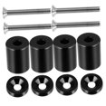 thumbnail image 3 of CRAFTHROU 1 Set of 4 Aluminium Spacers for Engine Riser Spacer Replacement in Professional Design, 3 of 6