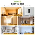 thumbnail image 2 of MAILCOS 6 Pack 4 Inch 5CCT Ultra-Thin LED Recessed Ceiling Light with Junction Box, 2700K-5000K Selectable, 810LM High Brightness, Dimmable, 2 of 7