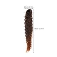 thumbnail image 3 of BESTYASH Ponytail Con Profundo Para Uso Diario Sintético Marrón Cómodo Y Seguro, 3 of 3