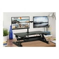 thumbnail image 6 of Mount-It! MI-7934 22"W Standing Desk Converter With Dual-Monitor Mount, Black, 6 of 7