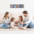 thumbnail image 4 of Garloy Vintage Love You More Wall Art Decor Love You More Metal Tin Sign Street Signs Metal Tin Signs Home Bar Coffee Metal Tin Signs Above Door Wall Decor Metal Wall Art Decor 1 Pack 15.7 x 4 Inches, 4 of 8