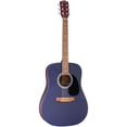 thumbnail image 4 of Fender FA Series Dreadnought Acoustic Guitar - Saphire Blue w/ Hard Case, 4 of 7