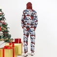 thumbnail image 6 of URMAGIC Matching Family Christmas Onesies Pajamas Sets Elk Hooded Romper PJ's Zipper Jumpsuit Loungewear, 6 of 11