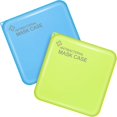 thumbnail image 1 of Caja de almacenamiento de plástico de 2 piezas Caja de almacenamiento portátil portátil con tapas para cubierta facial Accesorios para la cara Bolsa de almacenamiento (azul y verde) oso de fresa Hogar, 1 of 6