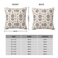 thumbnail image 2 of Pofeuu Anchors with Rope Print Double-sided plush pillowcase Square Throw Pillow Covers Pillows Cover for Living Room Bedroom Sofa Couch Cushion Cover（No pillow core）-18"x18", 2 of 7