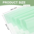 thumbnail image 2 of Uxcell Flower Wrapping Paper Iridescent Double Sided Florist Bouquet Packaging Solution Light Green, 2 of 7