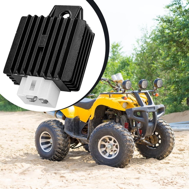 Regulador de voltaje para motocicleta, rectificador, estabilizador de 4 pines de 12 V para motores Gy6 de 50/125/150 , piezas de repuesto