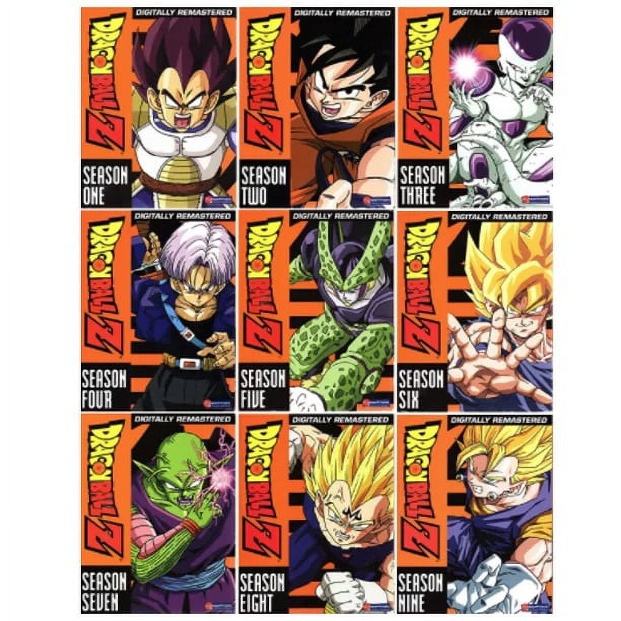 Dragon Ball Z TV Series DVD Set DBZ - Complete Seasons 1-9