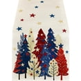 thumbnail image 2 of EGNMCR Patriotic Tablecloths 4th Of July Decorative Tablecloth And Table Runner Independence Day Patriotic Table Linen Set Dining Table Home Decoration Linen tables runner, 2 of 7
