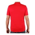 thumbnail image 2 of Playera Polo George Talla EG Manga Corta Cuello de 3 Botones Roja, 2 of 4