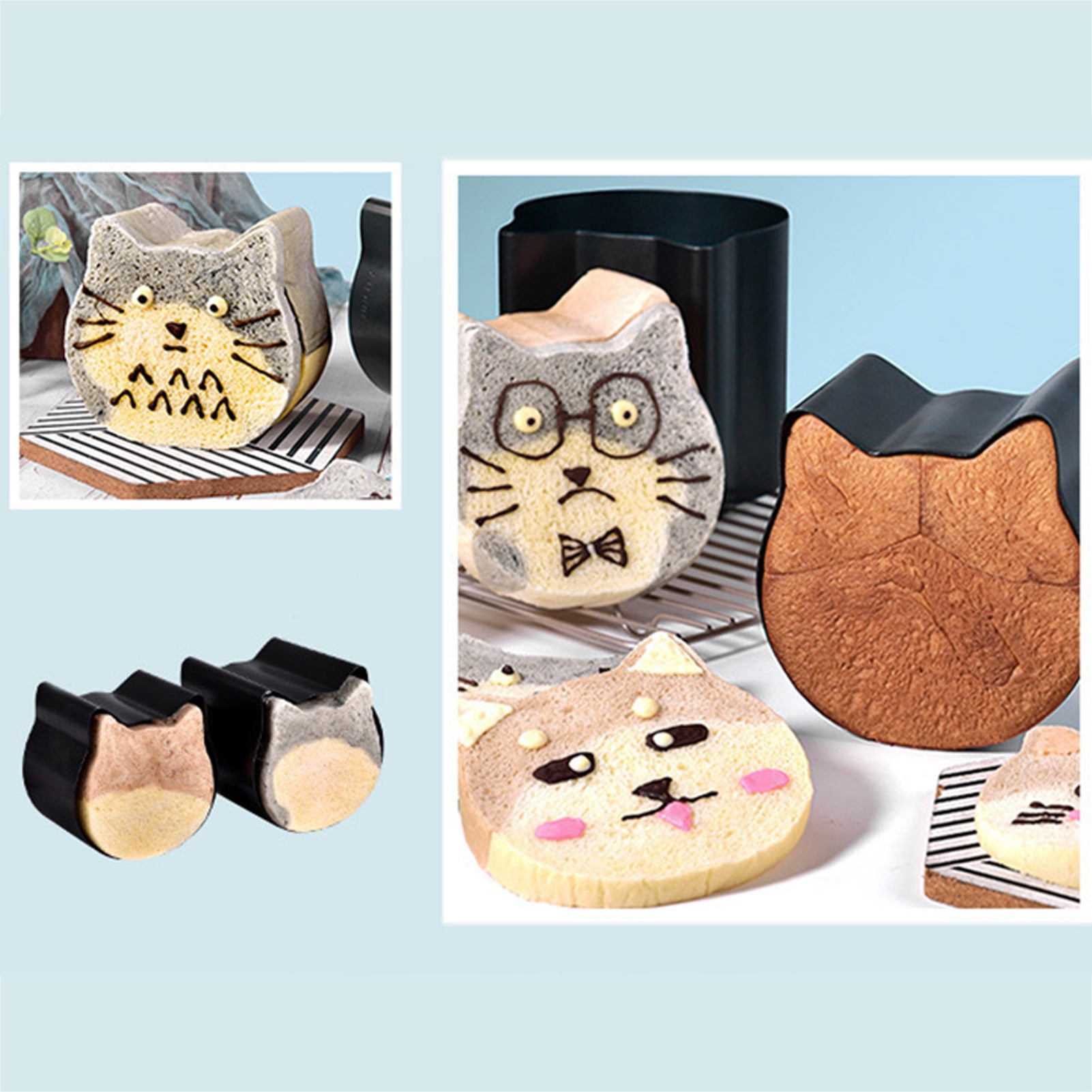 Cat Bread Mold Made in JAPAN Pig Loaf Toast Baking Home Bakery Tool Supply  cotta