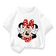 thumbnail image 3 of Camiseta de algodón de Disney de verano con dibujos animados para bebés, niños y niñas, ropa de manga corta de Mickey Mouse, camiseta con estampado de Minnie Kawaii para niños pequeños, 3 of 5