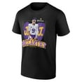 thumbnail image 2 of Men's J.J. McCarthy Black Minnesota Vikings Player Hype T-Shirt, 2 of 3