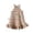 Beige, variant on Girls Spring Dress Baby Daisy Stripe Beach Clothes Girls Fancy Dress Size 3-4T