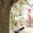 thumbnail image 4 of Miangastore Chic Decorative Rainbow Windsock Flag Outdoor Yard Pride Month Decoration, 4 of 8