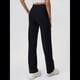 thumbnail image 5 of Pantalones Anchos y Cómodos para Mujer, con Bolsillos Grandes, para Fitness, Yoga y Deportes Casuales. Negro Extendido L, 5 of 8